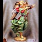 Color Resin Standing Angel, 7" (18 cm)