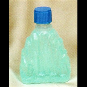 Grotto of Lourdes Plastic Holy Water Bottle, 3" (7.6 cm)