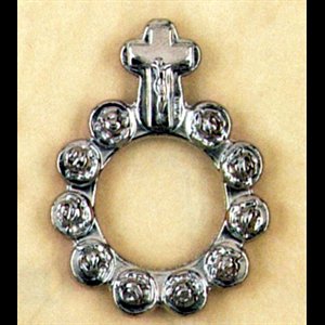 Boy-Scout Decade Rosary In Nickel-Plated.