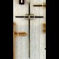 Croix Mariage argenté 8" (20.3 cm)