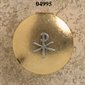 Custode Doré/Pax Étain 1.5" (4 cm) dia., 7 Hosties