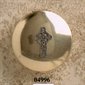 Custode Doré/Croix Celtique Étain 1.5" (4 cm) dia., 7Hosties