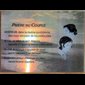 Plaque mariage Bois Vitrifiée "Prière Du Couple", 6" x 8"