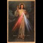 Wooden Vitrified Plaque "Jesus I Trust In You", 3 .5" x 5.5"