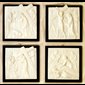 White Marble Way of the Cross, 6.5" x 8.25", 15 Stations