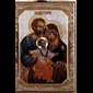 Icône Sainte Famille 4" x 5.5" (10 x 14 cm)