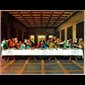 Laminated "Last Supper" Wood Plaque, 11" x 14" (28x35.6 cm)