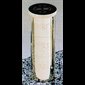 Nickelplated Triple Oil Stock, 3" (7.5 cm) Ht.