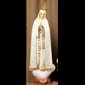 Our Lady of Fatima Plaster Statue W/ Glass Eyes, 48" (122cm)