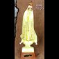 Our Lady of Fatima Luminous Plastic Statue, 7.5" (19 cm)