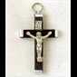 Black Wood and Metal Cross of the Good Death, 1.5" (3.8 cm)