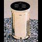Ampoule Sainte-Huile nickelé 2" (5 cm) Ht.