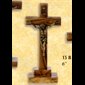 Altar Crucifix Olive Wood, 5.25" (13 cm)