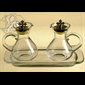 Burettes 100 cc et plateau