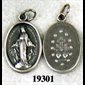 Oxidized Miraculous Medal.