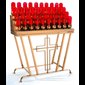 40 units Electric Votive Light Stand (40" x 52" x 17") Cross