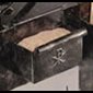 Sandbox for Votive Light Stand, 3.5" Ht. x 5" W. x 2" D.