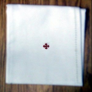 Corporale en cotton / un