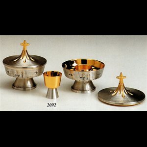 Intinction Set, 5 7/8" (15 cm) Ht., 5.5" (14 cm) Diam.