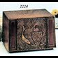 Tabernacle 13" x 7 7/8" x 9" h. (33 x 20 x 23 h. cm) Bronze