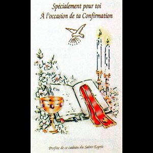 Carte Confirmation mixte 4.25" x 7.25" (11 x 18.4 cm) / un