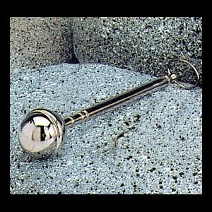 Nickelplated Sprinkler, 7 7/8" (20 cm) L.