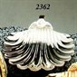 Coquille de baptême argenté 4.75" (12 cm)