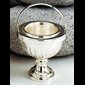 Bénitier de bénédiction nickelé 4.75" (12 cm) Diam.