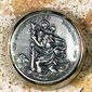 St. Christopher Magnet And Adhesive Plaque, 1.5" (4 cm)