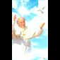 Image Laminée Pape Jean-Paul II avec prière 2.5'' x 4.25''