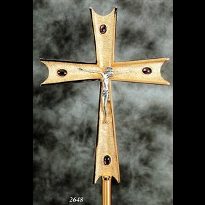 Processional Cross, 13" x 17 3/4" (33 x 45 cm) (Cross)