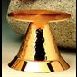Thabor, 3 3/8" (8,5cm) Ht., 4" (10 cm) Diam.