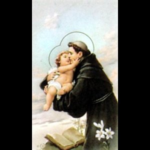 Pictures "St. Anthony" Image, 2" x 4" / 100 units