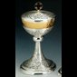 Ciborium,  9.25" (23.5 cm) Ht., 4.75" (12 cm) Diam.