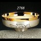 Open Ciborium,  5.5" (14 cm) Diam. - Height: 5 1/2" (14 cm) / Hand-Hammered finish / Also available Goldplated (Not showed) with a supplement, please send us an email before you order.  N.B.: when the article is not in stock and is "available on order", allow a lead time of about 4 weeks.