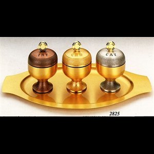 Oil Stock (3) and plate / set
