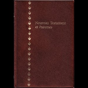 Nouveau Testament & Psaumes Vinyle (French book)