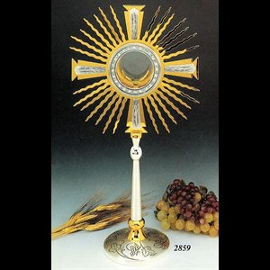 Monstrance, 22" (56 cm) Ht.