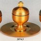 Goldplated Oil Stock and Plate "CHR"