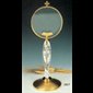 Monstrance, 16.25" (41.5 cm) Ht., Host box 5 7/8" (15 cm) Di