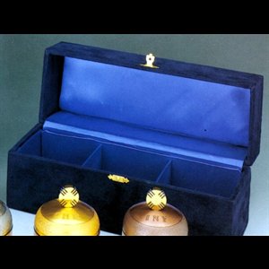 Triple Oil Stock Box, 3 1/3" x 5 1/8" x 9.5"