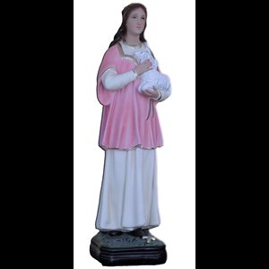 st agnes statue