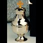 Ampoule Sainte-Huile "CAT" nickelé 5.5" (14 cm) Ht