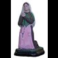 St. Bernadette Color Fiberglass Outdoor Statue, 6" (15 cm)