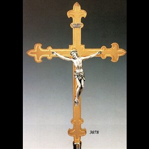 Processional Cross 11.25" x 16 3/8" (28,5 x 41,5 cm) (Cross)