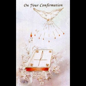 Carte Confirmation (anglais) / un