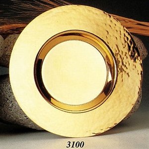 Hammered Well Paten, 6.75" (17 cm) Diam.