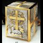 Tabernacle 11.75" x 11.75" x 14" h. (30 x 30 x 35,5 h. cm)