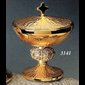 Ciborium,  6.75" (17 cm) Ht., 5.5" (14 cm) Diam.