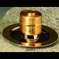Goldplated Oil Stock and Plate "CHR"